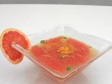 Десерты: Апельсиновый суп с грейпфрутом (видеорецепт)