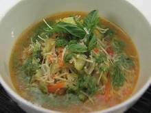 Супы: Овощной суп с песто (видеорецепт)
