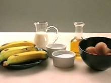 Кадр из Десерты: Заварной крем с бананом (видеорецепт)
