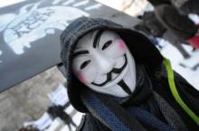 Кадр из "Анонимы" взломали правительственные сайты Великобритании