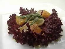 Кадр из Закуски: Салат с копченой треской и апельсином (видеорецепт)