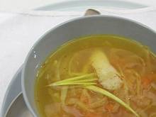 Кадр из Супы: Суп из морского языка с овощами (видеорецепт)