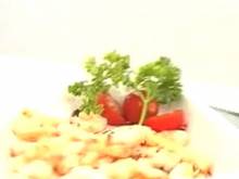 Кадр из Закуски: Креветки с чесноком (видеорецепт)