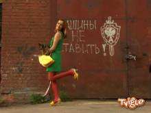 Кадр из Street fashion: Авангард в сеточку